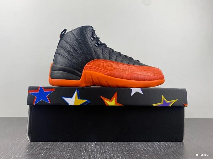 Cheap TBkick 4130 Vibrant Jordan Orange All-Star Brilliant Retro 12 WNBA FD9101- 1026